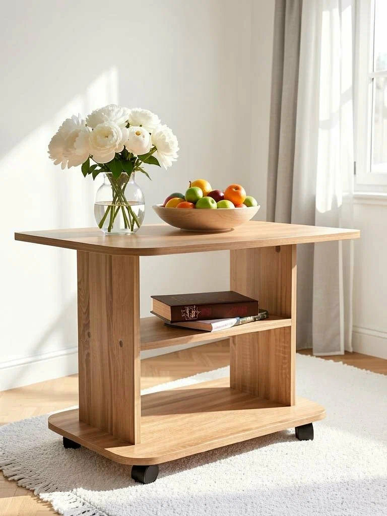 Table Basse Moderne avec Rangement