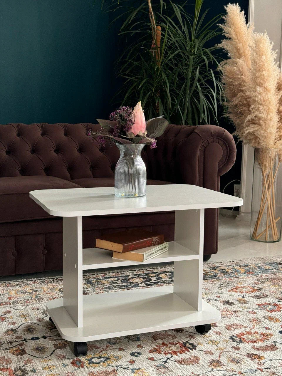 Table Basse Moderne avec Rangement