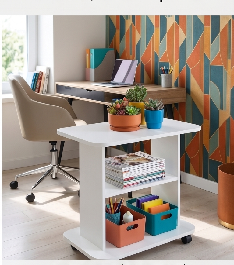 Table Basse Moderne avec Rangement