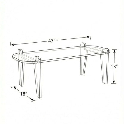 Table basse réctangulaire